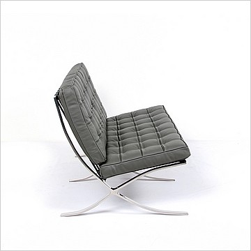 Exhibition Loveseat - Inspired by the Barcelona Chair - Photo 5