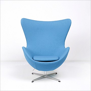 Jacobsen Egg Chair - Aegean Blue