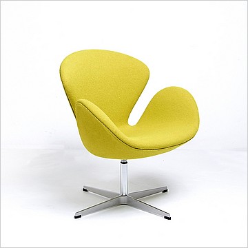 Jacobsen Swan Chair - Chartreuse Green