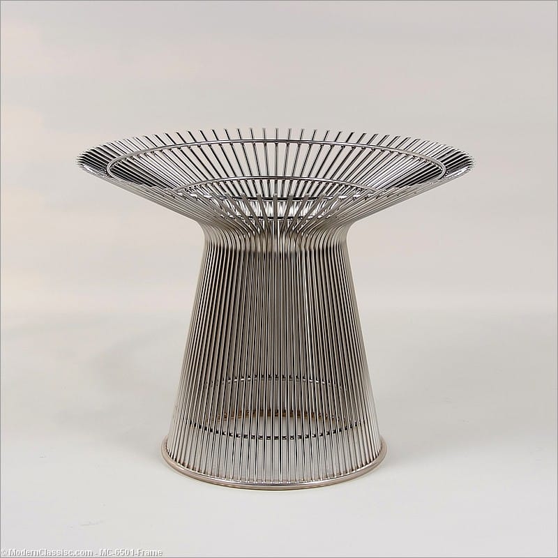 Platner: Round Dining Table Base Only | ModernClassics.com