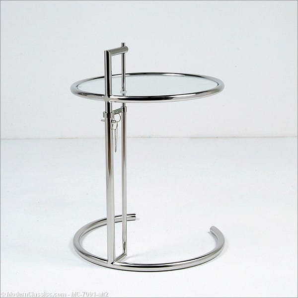 Eileen Gray Adjustable Side Table