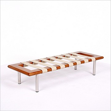 Mies van der Rohe Style: Exhibition 2-Seat Bench