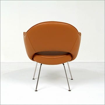 Saarinen Style: Executive Arm Chair Steel Legs
