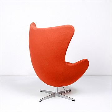 Jacobsen Egg Chair - Tangerine Orange