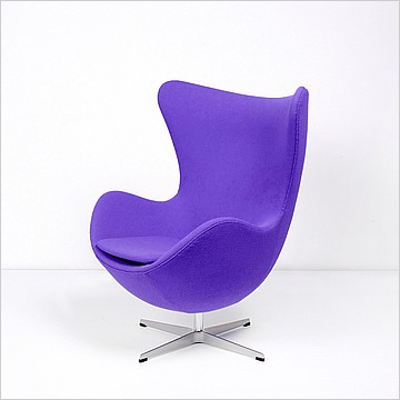 Jacobsen Egg Chair - Plum Purple