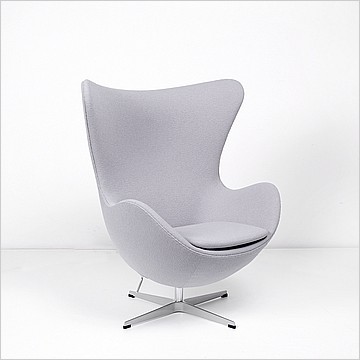 Jacobsen Egg Chair - Silver Gray