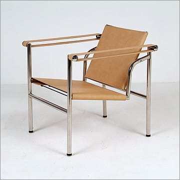 Corbusier Style: Basculant Chair - Leather