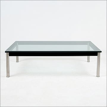 Corbusier Coffee Table - Glass Top