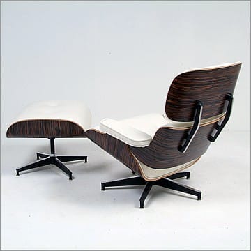 Molded Plywood Lounger - Chair & Ottoman Set