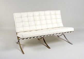 Show product details for Exhibition Loveseat - Alpine White