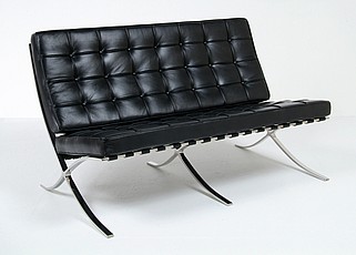 Show product details for Mies van der Rohe: Exhibition Loveseat