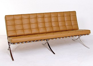 Show product details for Exhibition Sofa - Autumn Tan Leather