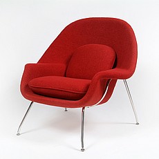 Show product details for Saarinen: Womb Chair Reproduction