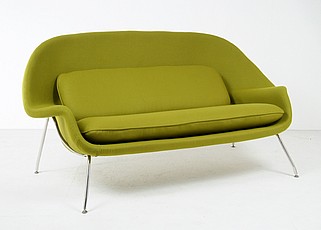 Show product details for Saarinen: Womb Sofa Reproduction