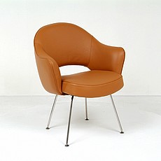 Show product details for Saarinen Arm Chair - Autumn Tan Leather