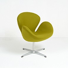 Jacobsen: Swan Chair Reproduction- Fashion Green Fabric