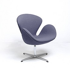 Show product details for Jacobsen Swan Chair - Winter Gray