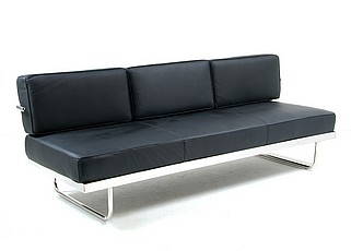 Show product details for Le Corbusier: Perriand Adjustable Sofa (LC5) Reproduction
