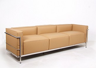 Show product details for Grande Sofa - Driftwood Tan Leather