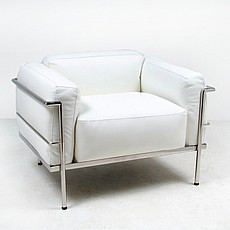 Show product details for Le Corbusier: Grand Confort Lounge Chair Reproduction