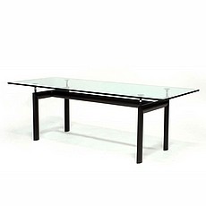 Show product details for Corbusier LC6 Dining Table - 33 x 70 inches