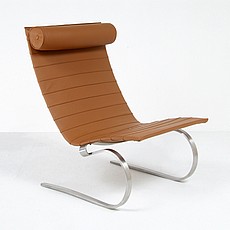 Show product details for Kjaerholm: PK20 Lounger Reproduction