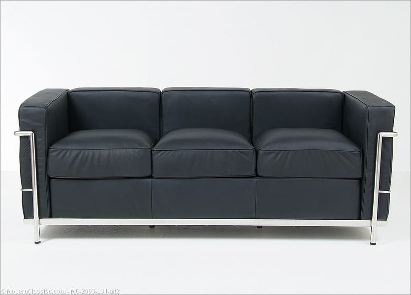 Le Corbusier Lc2 Pee Sofa Modernclics Corbusier Style Pee Sofa