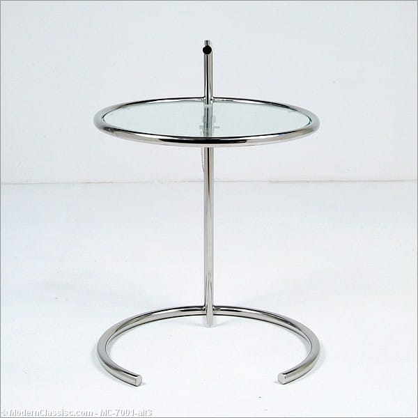 Eileen Gray Adjustable Side Table