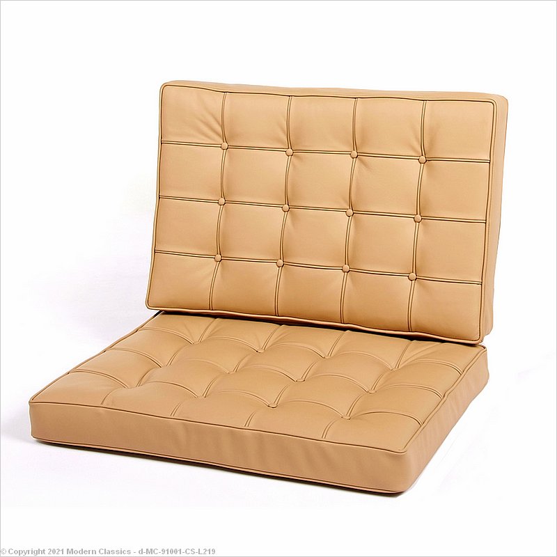 Barcelona Chair Replacement Cushions, Mies van der Rohe