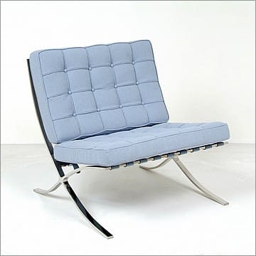 Mies Van Der Rohe Fabric Exhibition Chair Barcelona Inspired By Mies Van Der Rohe Barcelona Chair