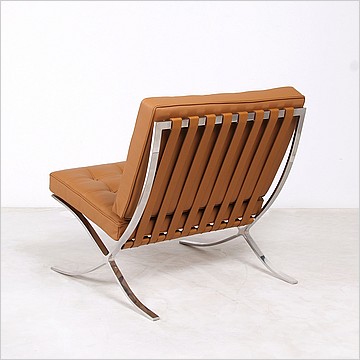 Exhibition Chair - Terra Brown Leather
