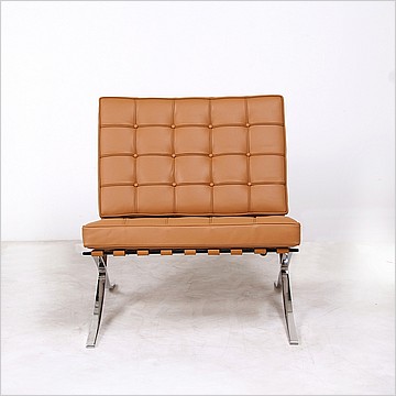 Exhibition Chair - Terra Brown Leather