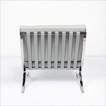 Exhibition Chair - Nimbus Gray Leather