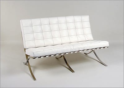 Exhibition Loveseat - Porcelain White