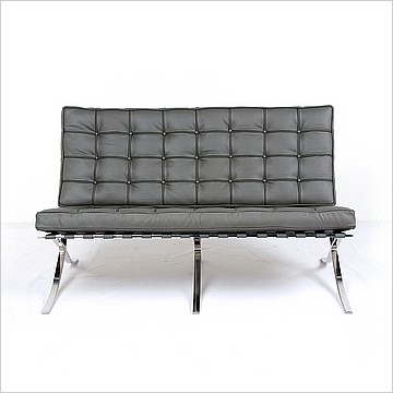 Exhibition Loveseat - Inspired by the Barcelona Chair - Photo 3