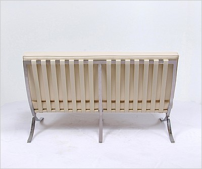 Mies van der Rohe Style: Exhibition Loveseat