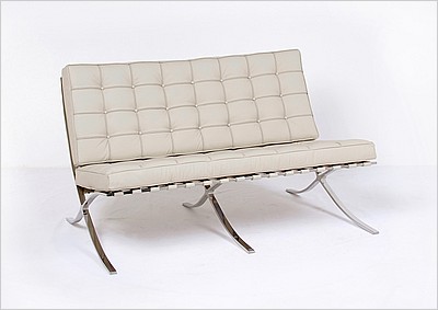 Exhibition Loveseat - Buff Tan