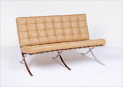 Exhibition Loveseat - Driftwood Tan