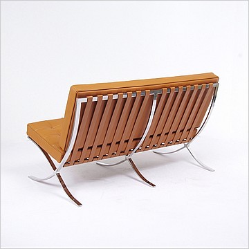 Exhibition Loveseat - Inspired by the Barcelona Chair - Photo 5