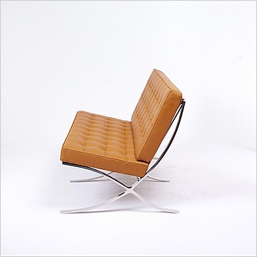 Exhibition Loveseat - Inspired by the Barcelona Chair - Photo 6