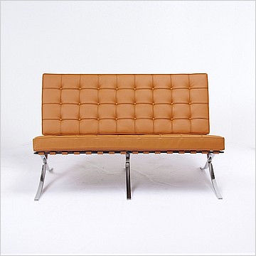 Exhibition Loveseat - Inspired by the Barcelona Chair - Photo 8