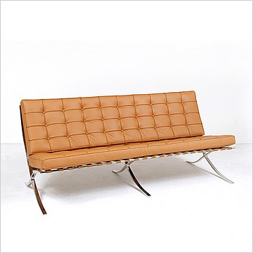 Exhibition Sofa - Inspired by the Barcelona Chair - Main Photo