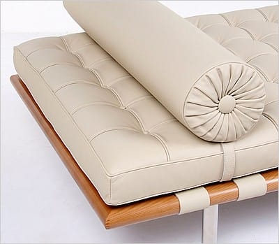 Exhibition Daybed - Parchment Leather