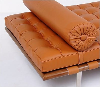 Exhibition Daybed - Golden Tan Leather