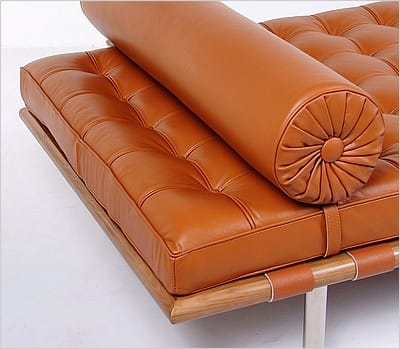 Exhibition Daybed - Honey Tan Leather
