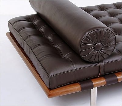 Exhibition Daybed - Espresso Brown Leather