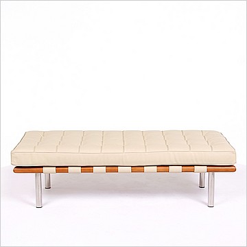 Modern Classics Barcelona Bench - Parchment