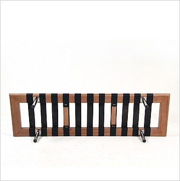 Modern Classics Barcelona Bench - Black Leather