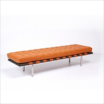Modern Classics Barcelona Bench - Golden Tan Leather