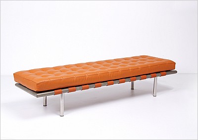 Mies van der Rohe Style: Exhibition 3-Seat Bench